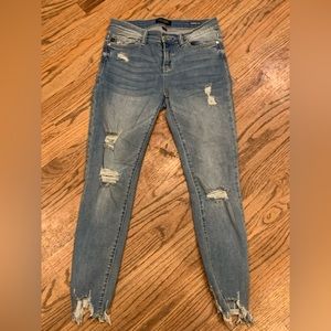 Judy Blue Distressed Jeans, Size 28